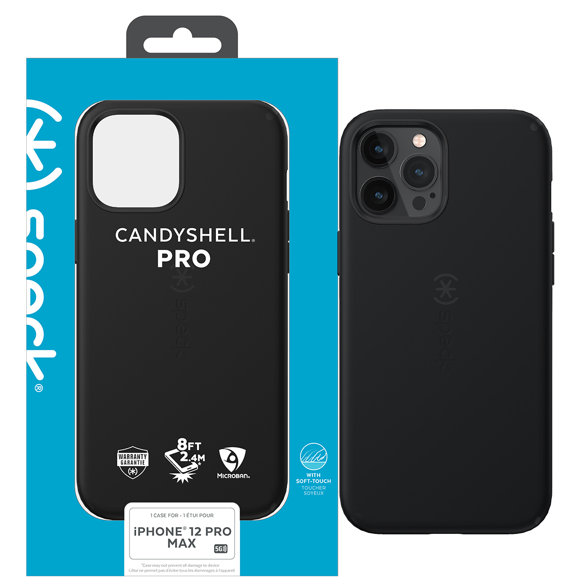 Picture of Speck IPHONE 12 PRO MAX CANDYSHELL (BLACK/BLACK)