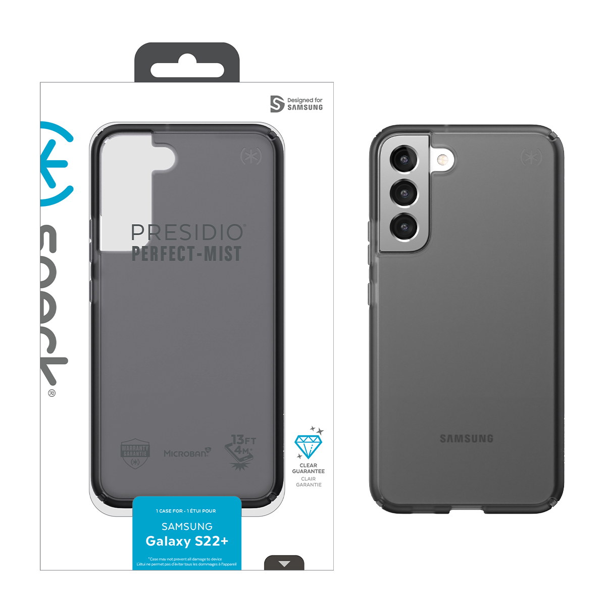 Picture of SAMSUNG GALAXY S22+ PRESIDIO PERFECT MIST (OBSIDIAN/OBSIDIAN)