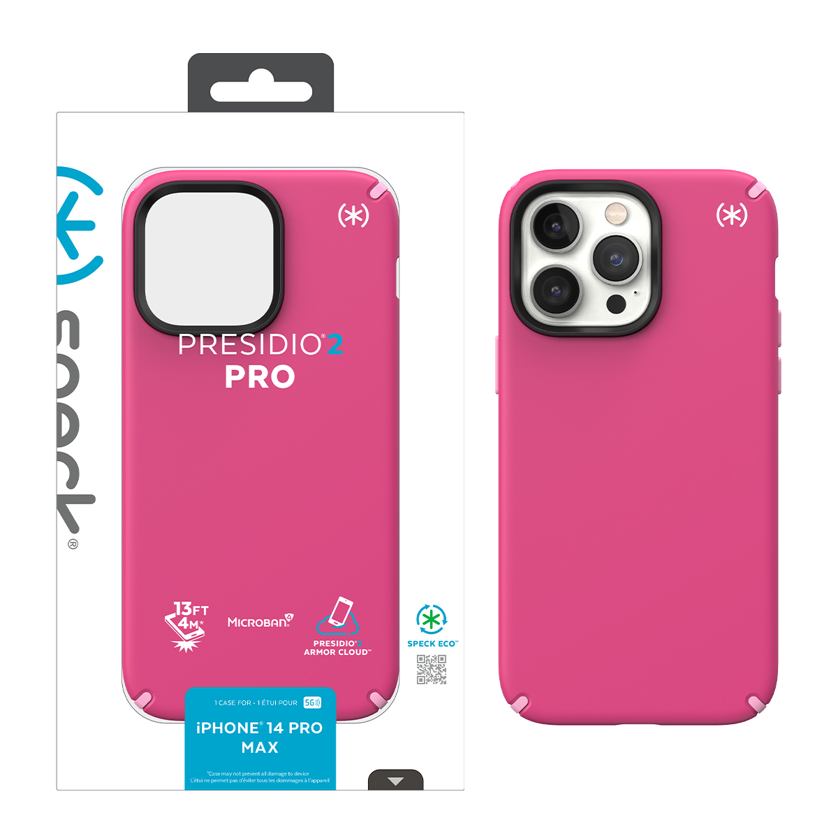 Picture of IPHONE 14 PRO MAX PRESIDIO 2 PRO (DIGITALPINK/BLOSSOMPINK/WHITE)