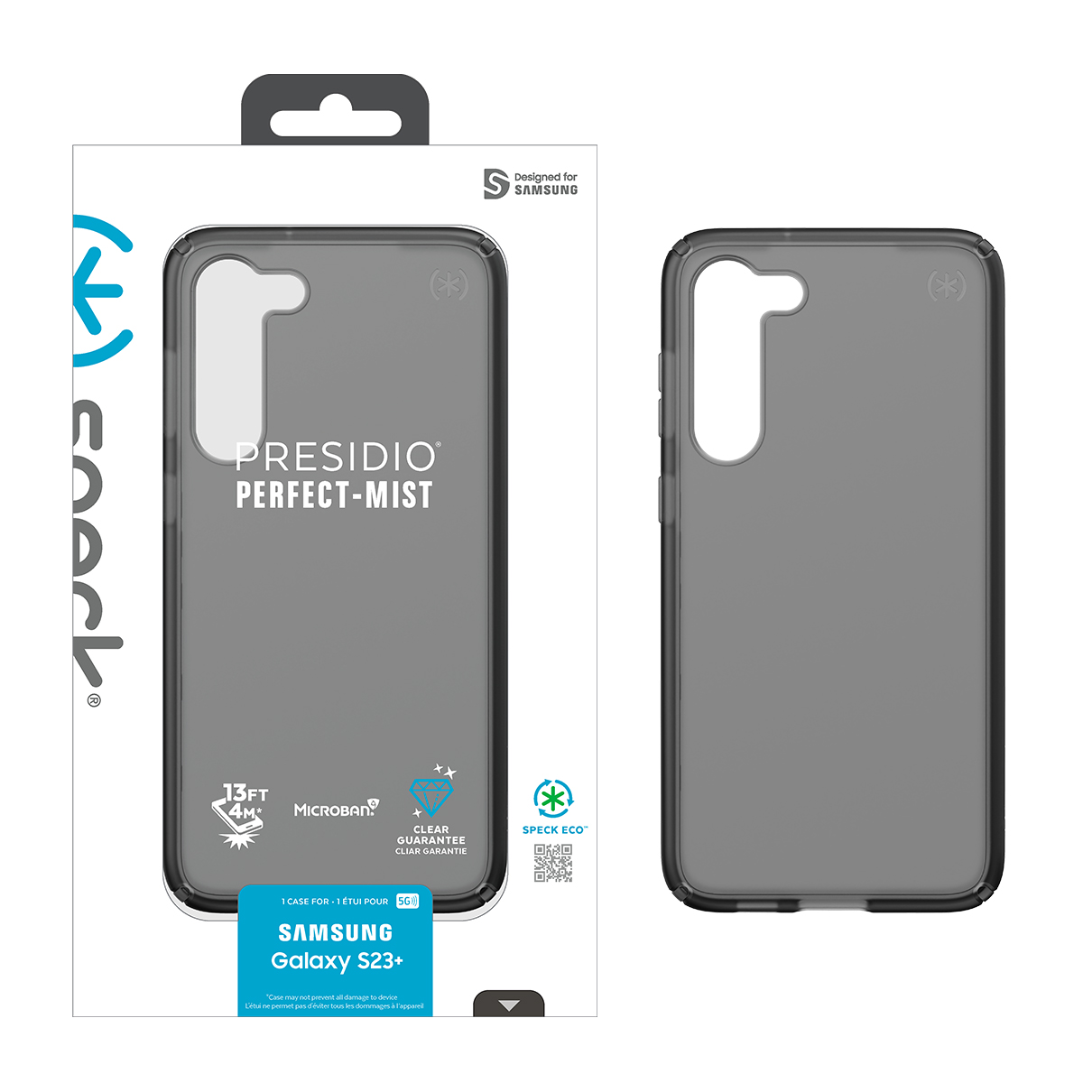 Picture of Speck Galaxy S23+ PRESIDIO PERFECT MIST (OBSIDIAN/OBSIDIAN/BLACK)