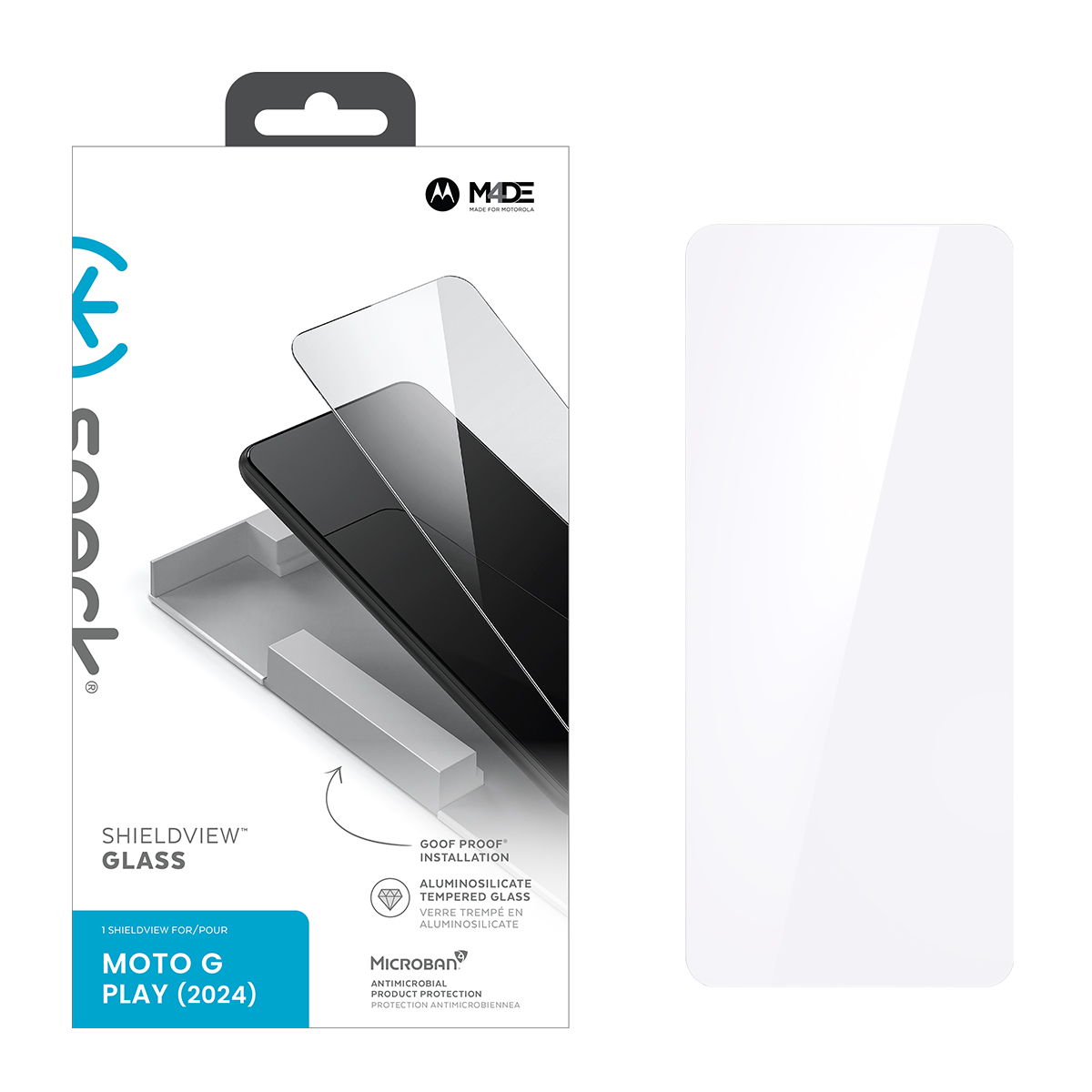 Picture of Speck moto g play - 2024 SHIELDVIEW CLEAR/CLEAR