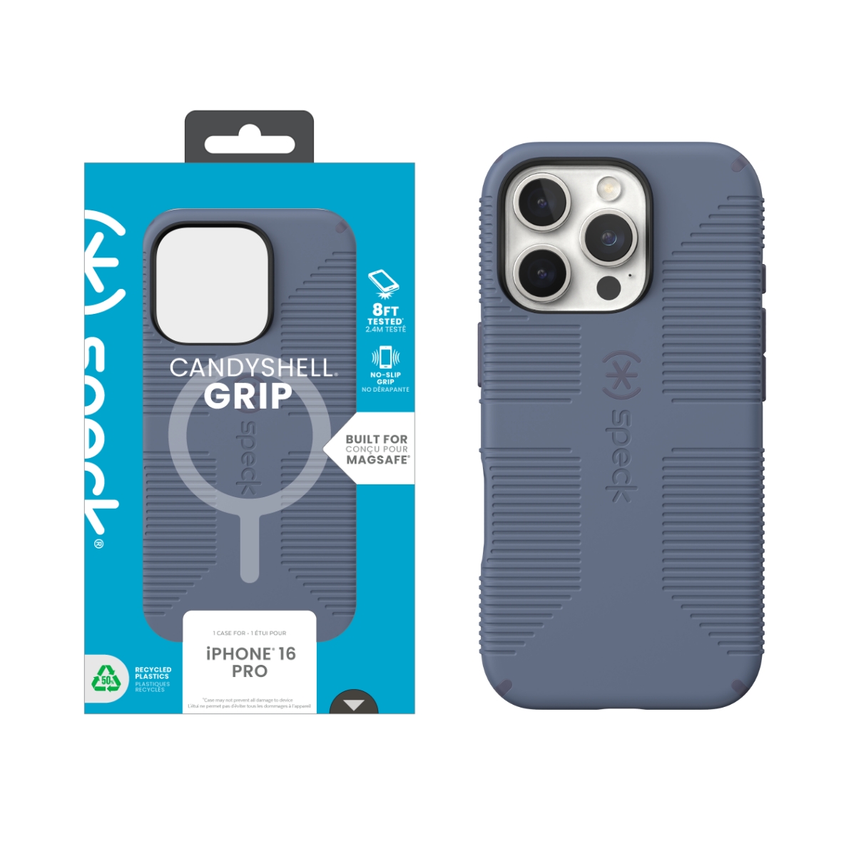 Picture of Speck Apple iPhone 16 Pro CANDYSHELL GRIP + MS MYSTERY BLUE/FADED DENIM