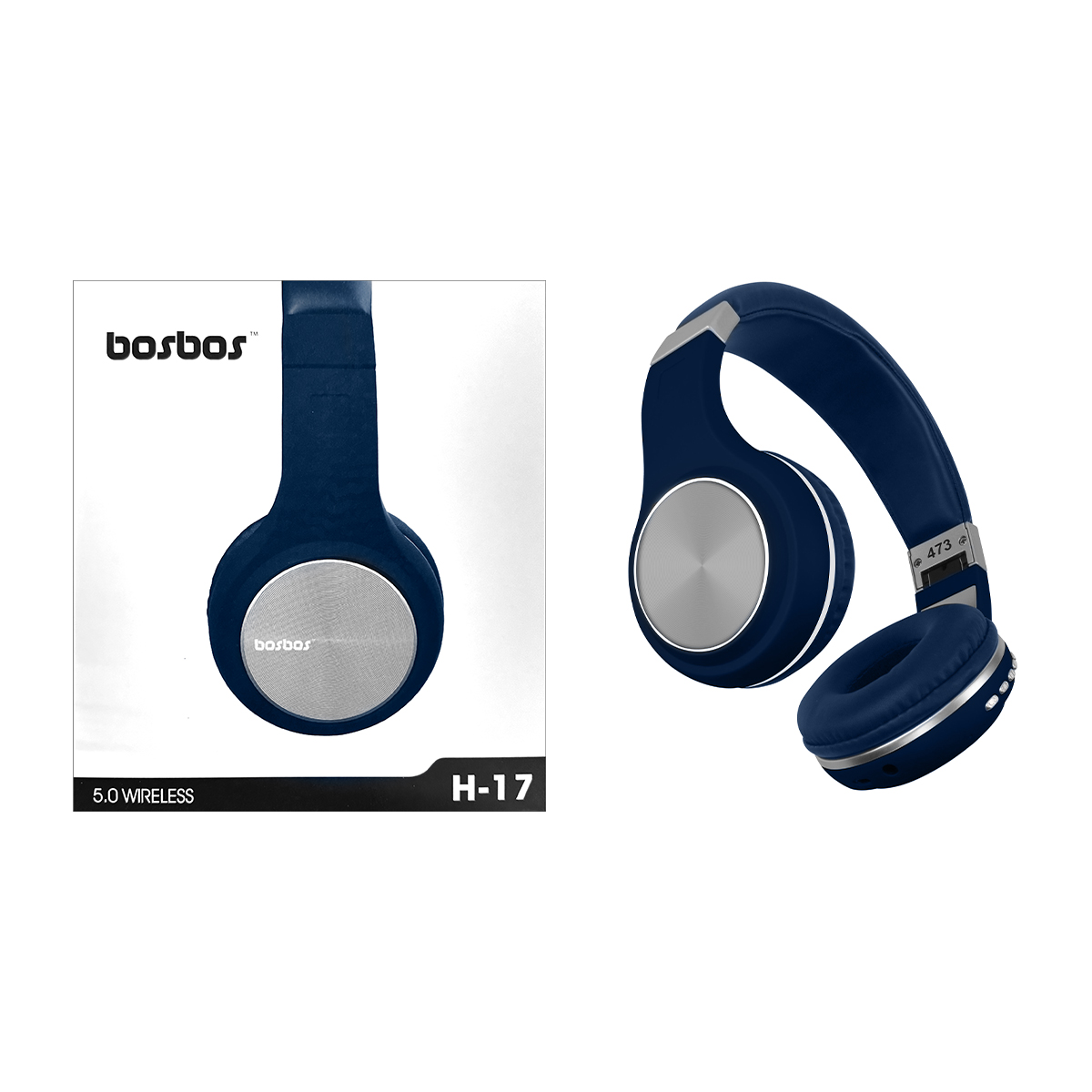 Picture of Bosbos H-17 Wireless Headset - Blue