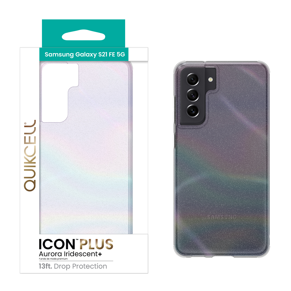 Picture of Quikcell Samsung Galaxy S21 FE/FE 5G ICON PLUS Fashion Case - Aurora