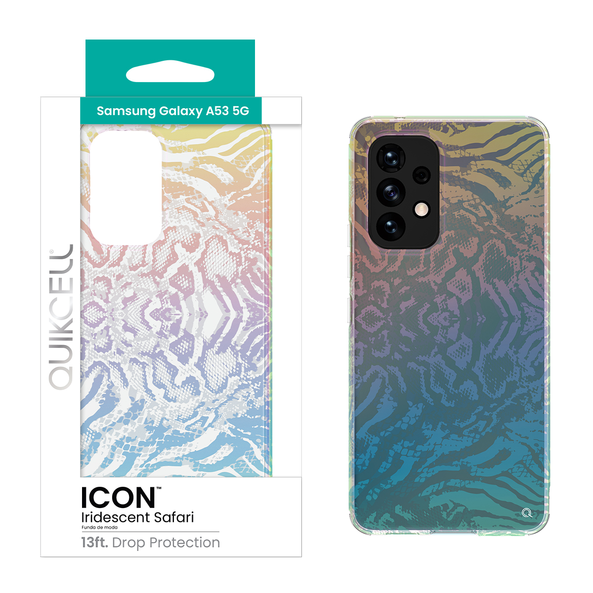Picture of Quikcell Samsung Galaxy A53 5G ICON Fashion Case - Sunset Safari