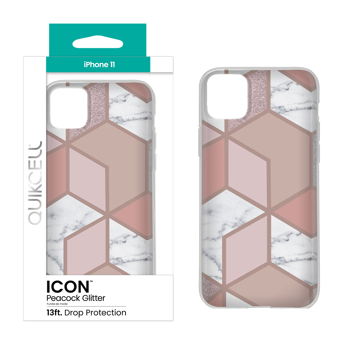 Picture of Quikcell Apple iPhone 11 ICON Fashion Case - Geo Pink