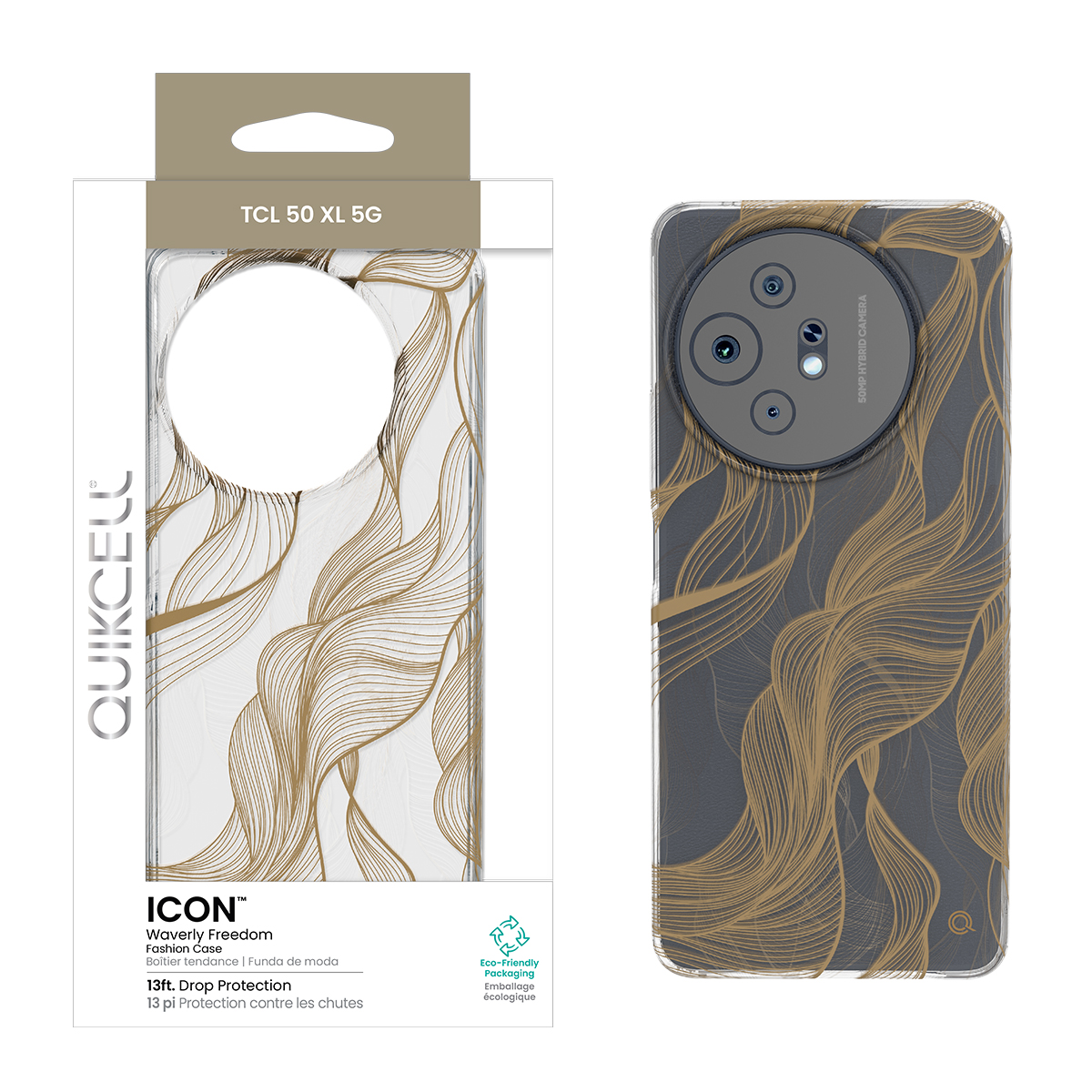 Picture of Quikcell TCL 50 XL 5G ICON Fashion Case - Waverly Freedom