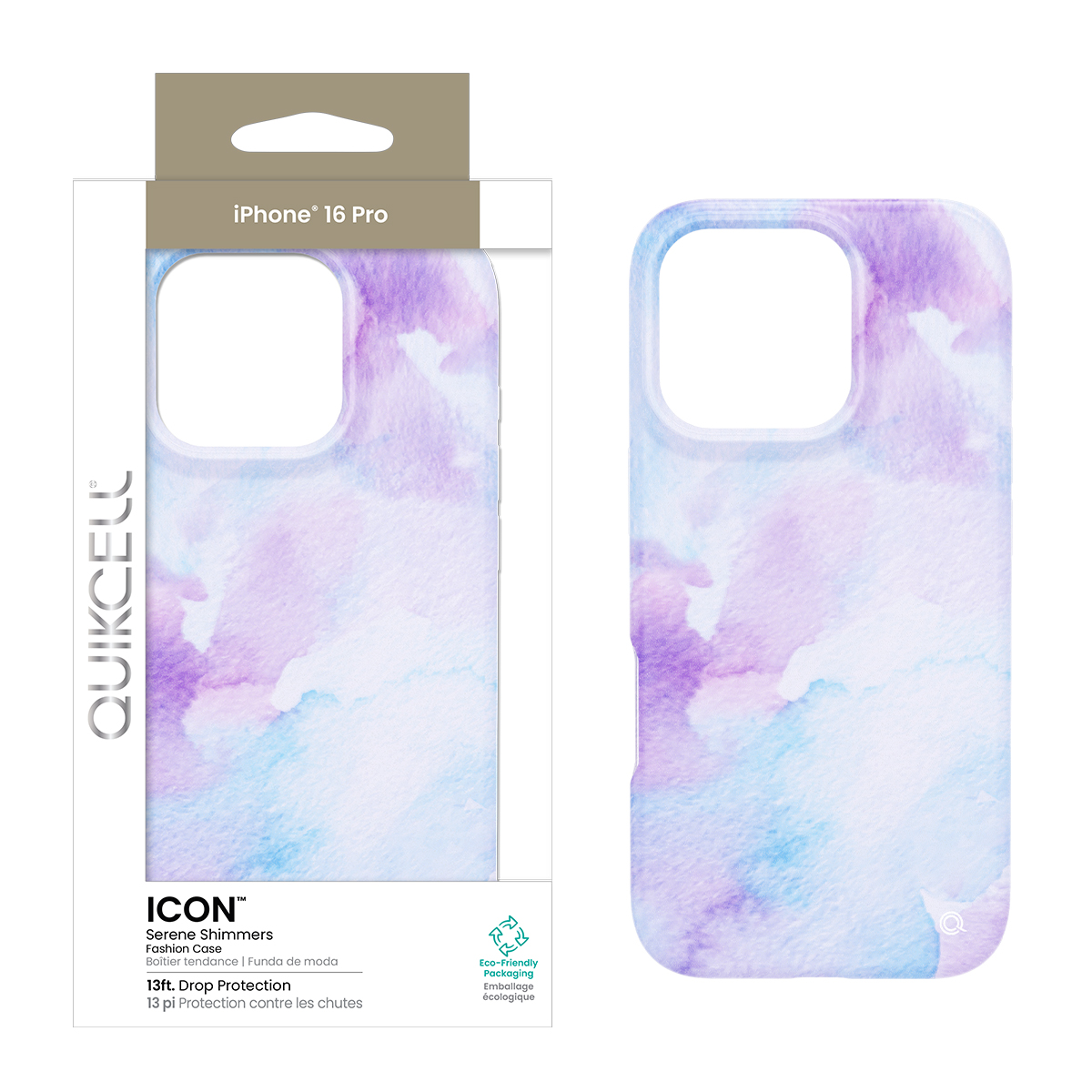 Picture of Quikcell Apple iPhone 16 Pro Fashion Case - Serene Shimmers