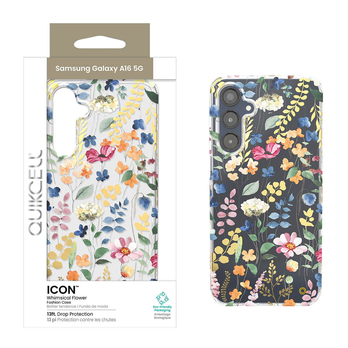 Picture of Quikcell Samsung Galaxy A16 5G Fashion Case - Whimsical Wildflower