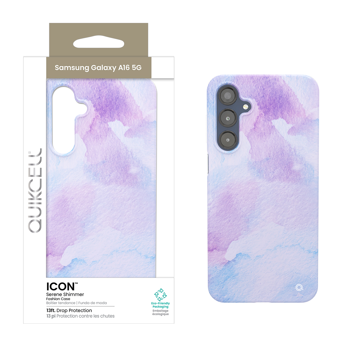 Picture of Quikcell Samsung Galaxy A16 5G Fashion Case - Serene Shimmer