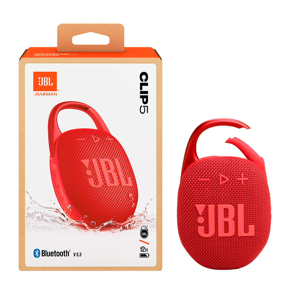 Picture of JBL CLIP 5 Ultra-Portable Water Proof Speake - Red
