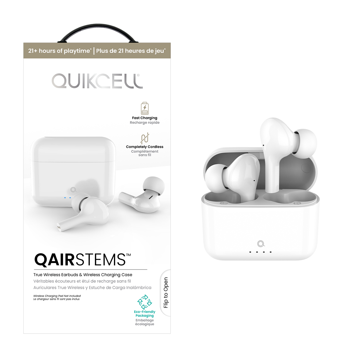 Picture of Quikcell QAIR STEMS - White 

