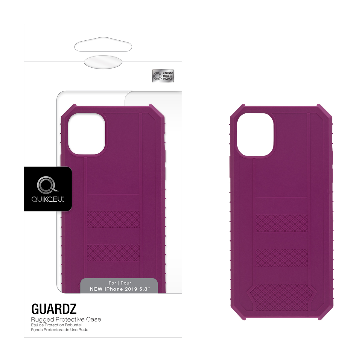 Picture of Quikcell Apple iPhone 11 Pro Guardz Rugged Protective Case - Pink