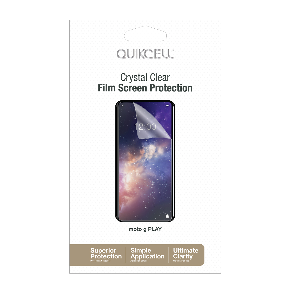 Picture of Quikcell moto g PLAY FILM Screen Protector