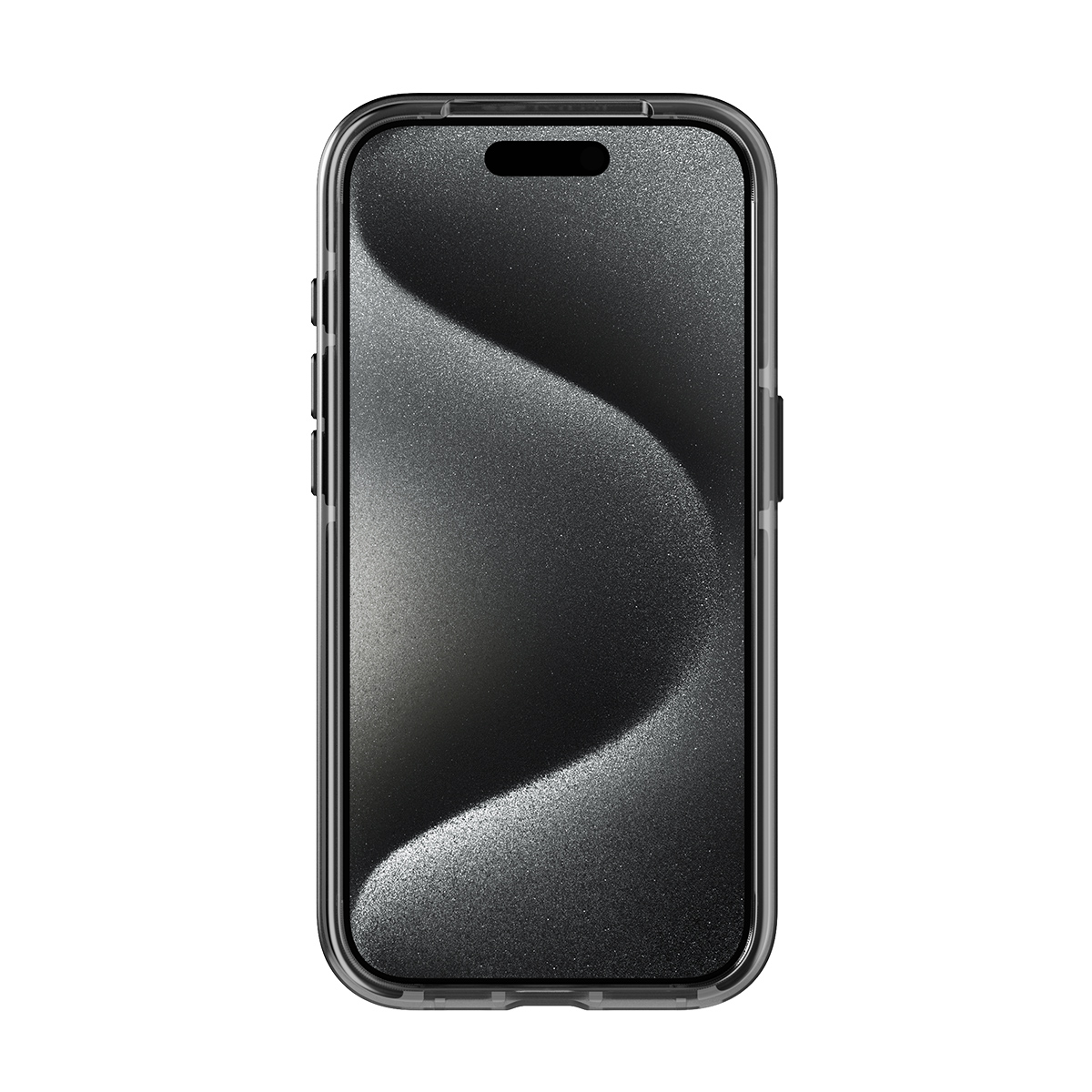 Picture of Tech21 EvoCheck for iPhone 15 Pro - Smokey/Black