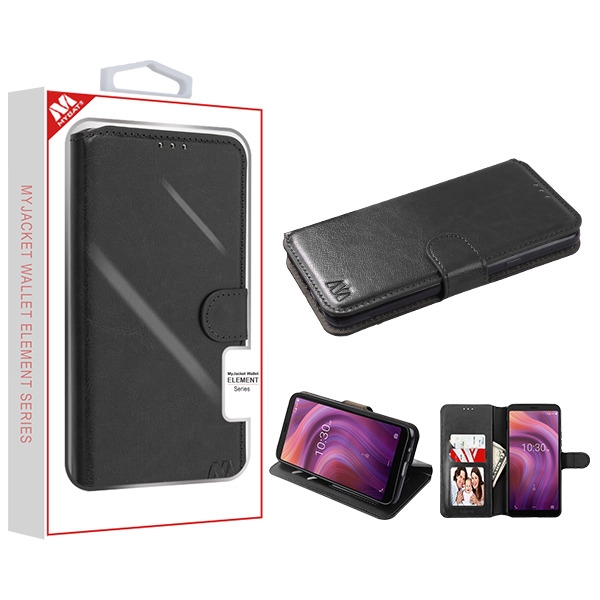 Picture of MyBat MyJacket Wallet Element Series for Alcatel 5032w (3v 2019) - Black