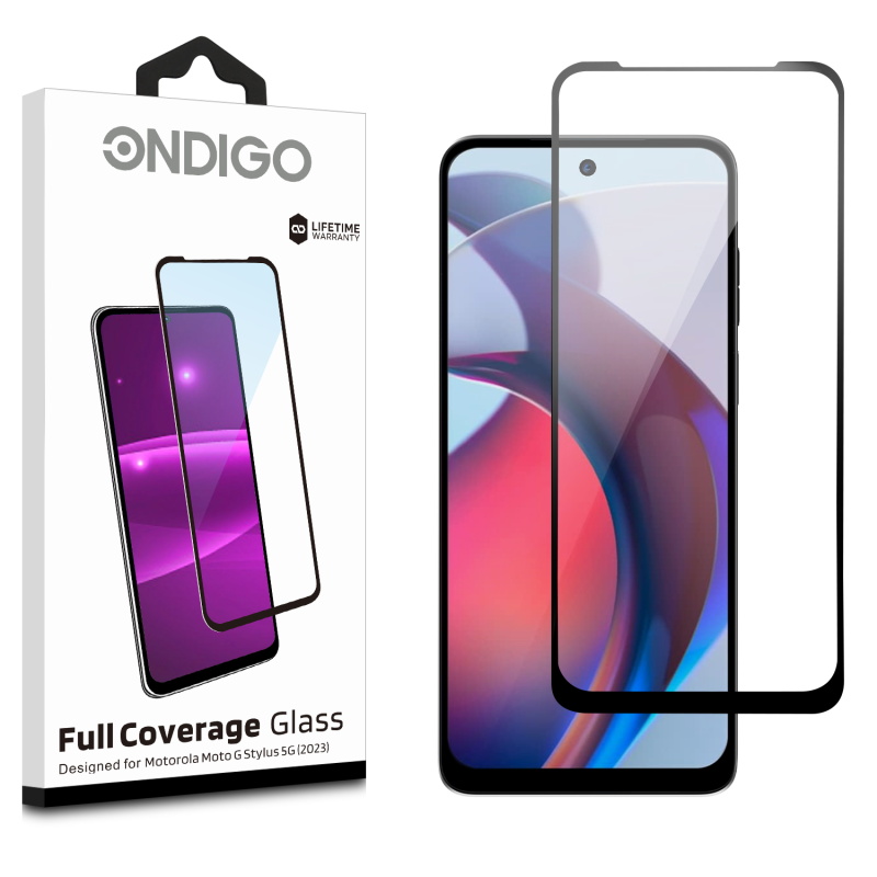 Picture of Full Coverage Glass Screen Guard for Motorola Moto G Stylus 5G (2023)