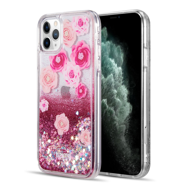 Picture of Dreamify USA LUXMO Waterfall Fusion Liquid Case for iPhone 12 Pro Max (6.7) - Les Pivoines
