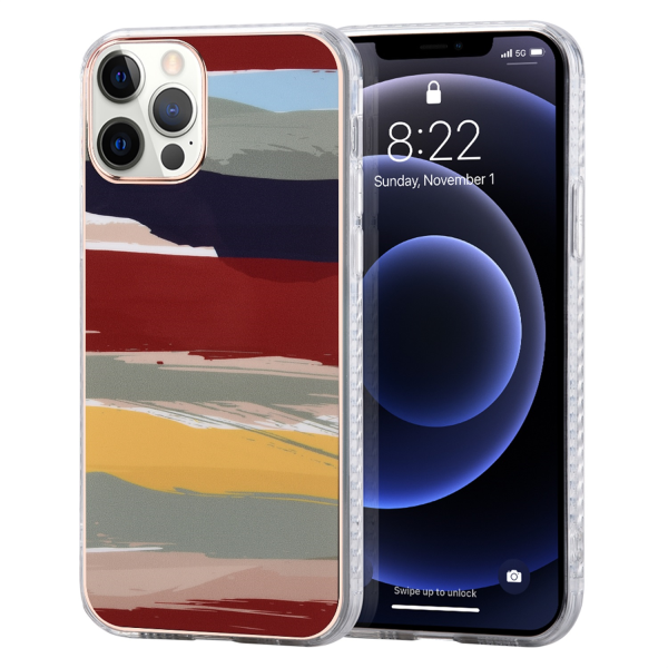 Picture of Dreamify USA Marble Case for iPhone 13 Pro (6.1) - Brushstroke