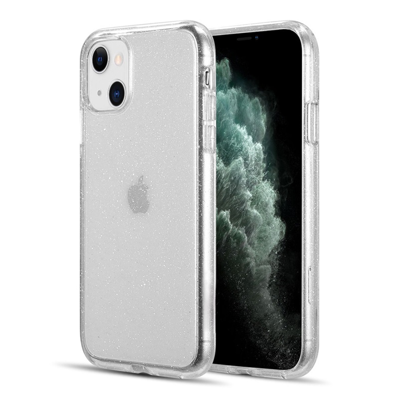 Picture of Dreamify USA Clarity Clear Case for iPhone 14 Plus (6.7) /iPhone 15 Plus (6.7) - Ultra Clear with Sparkle