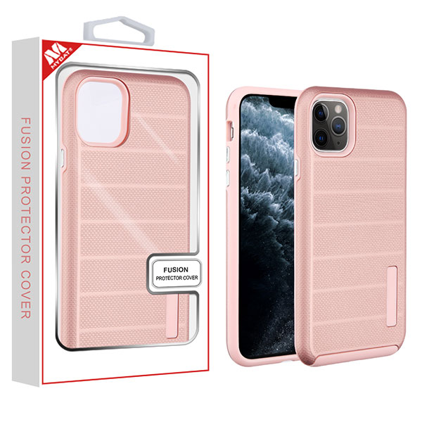 Picture of MyBat Fusion Protector Cover for Apple iPhone 11 Pro - Rose Gold Dots Textured / Rose Gold