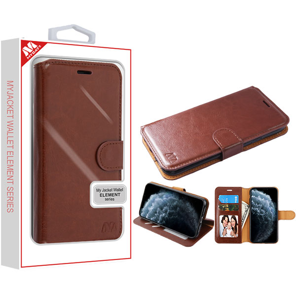 Picture of MyBat MyJacket Wallet Element Series for Apple iPhone 11 Pro - Brown