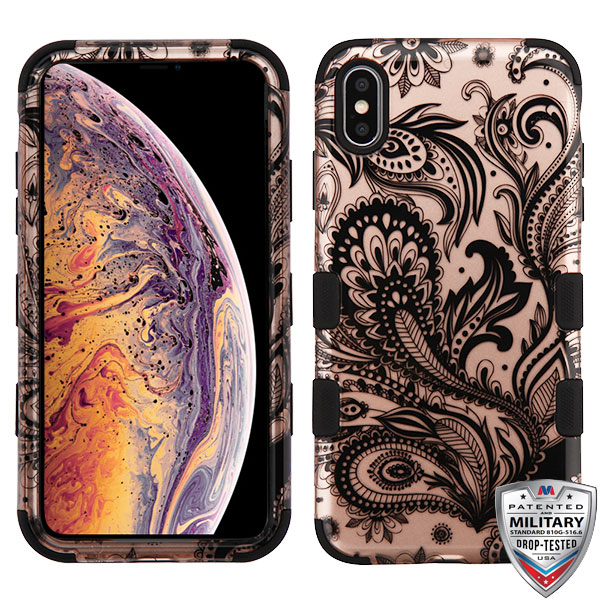 Picture of MyBat TUFF Series Case for Apple iPhone XS Max - Phoenix Flower