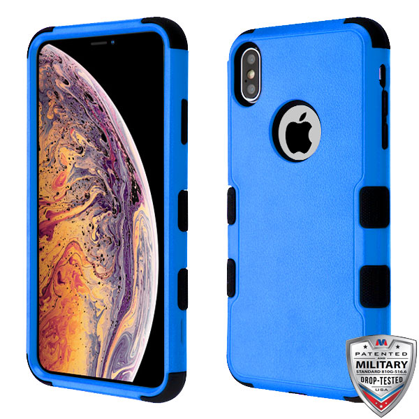 Picture of MyBat TUFF Series Case for Apple iPhone XS Max - Natural Dark Blue / Black