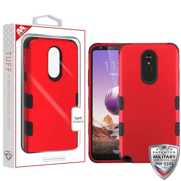 Picture of MyBat TUFF Series Case for Lg Stylo 5 - Red