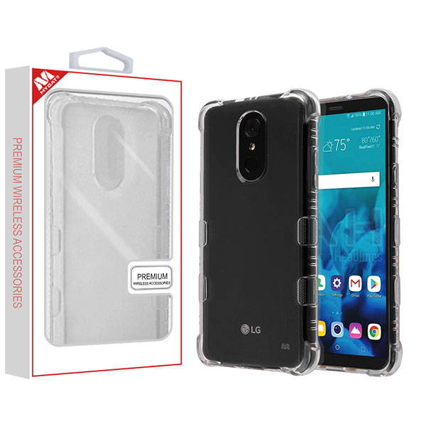 Picture of MyBat TUFF Klarity Lux Candy Skin Cover for Lg Stylo 4 / Stylo 4 Plus - Transparent Clear