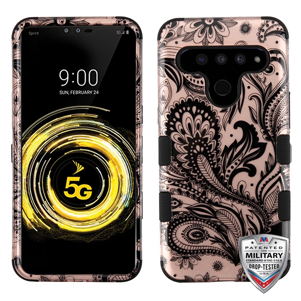 Picture of MyBat TUFF Series Case for Lg V50 ThinQ - Phoenix Flower