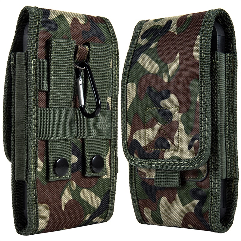 Picture of LUXMO Extra Large Vertical Universal Nylon Pouch w/ Card Slot - Camo