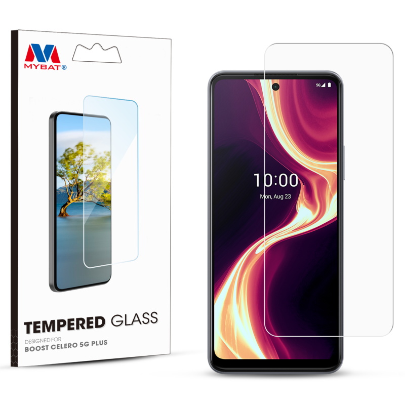 Picture of MyBat Tempered Glass Screen Protector (2.5D) for Boost Celero 5G Plus - Clear