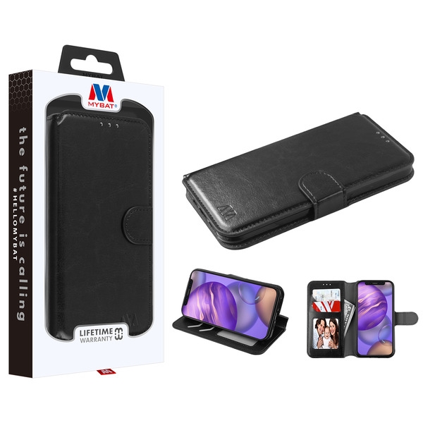Picture of MyBat MyJacket Wallet Element Series for Apple iPhone 12 mini (5.4) - Black