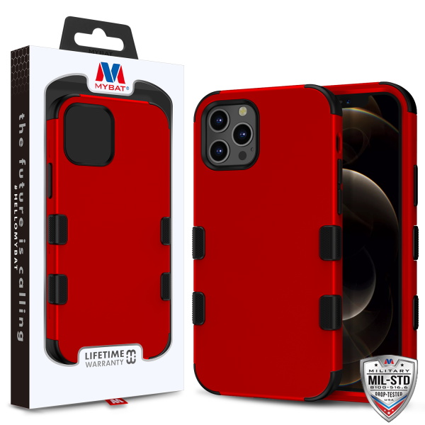 Picture of MyBat TUFF Series Case for Apple iPhone 12 Pro Max (6.7) - Red