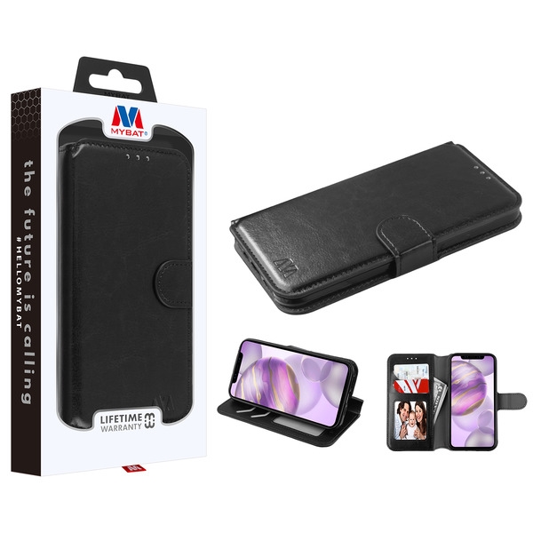 Picture of MyBat MyJacket Wallet Element Series for Apple iPhone 12 Pro Max (6.7) - Black