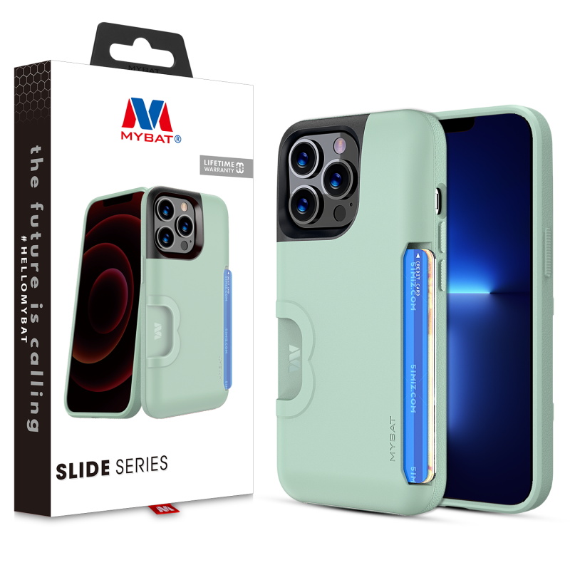 Picture of MyBat Slide Series Case for Apple iPhone 13 Pro Max (6.7) - Sage