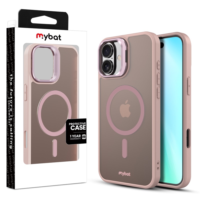 Picture of MyBat InFrame MagSafe Case with Kickstand for Apple iPhone 16 - Pink