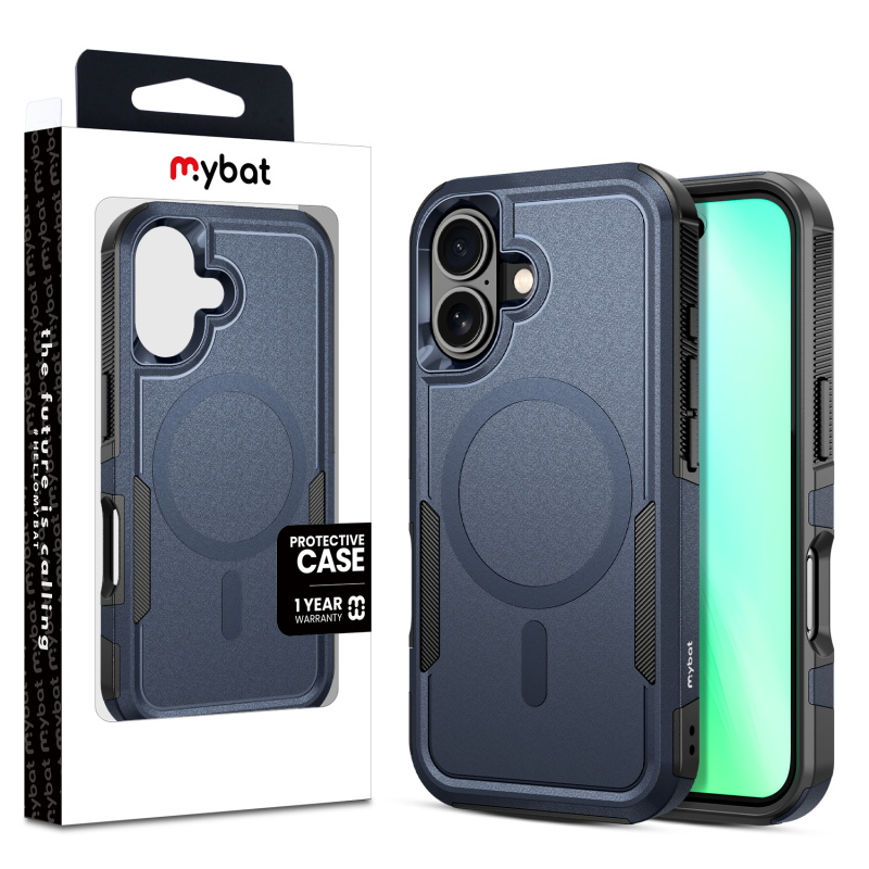 Picture of MyBat Fortress Series for Apple iPhone 16 - Reflex Blue