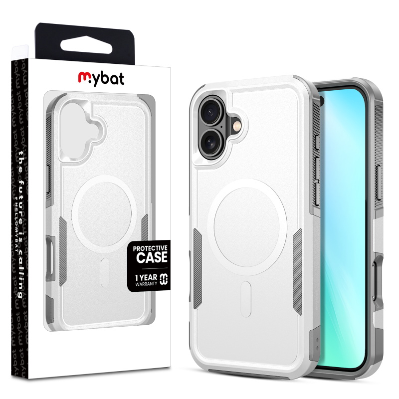 Picture of MyBat Fortress Series for Apple iPhone 16 Plus - White