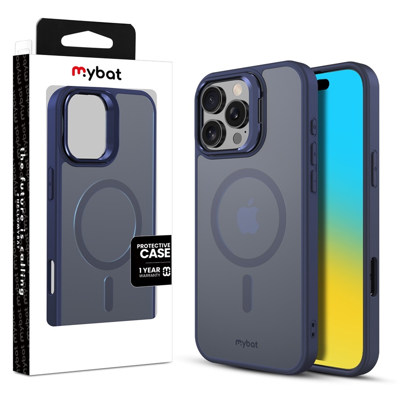 Picture of MyBat InFrame MagSafe Case with Kickstand for Apple iPhone 16 Pro Max - Cobalt