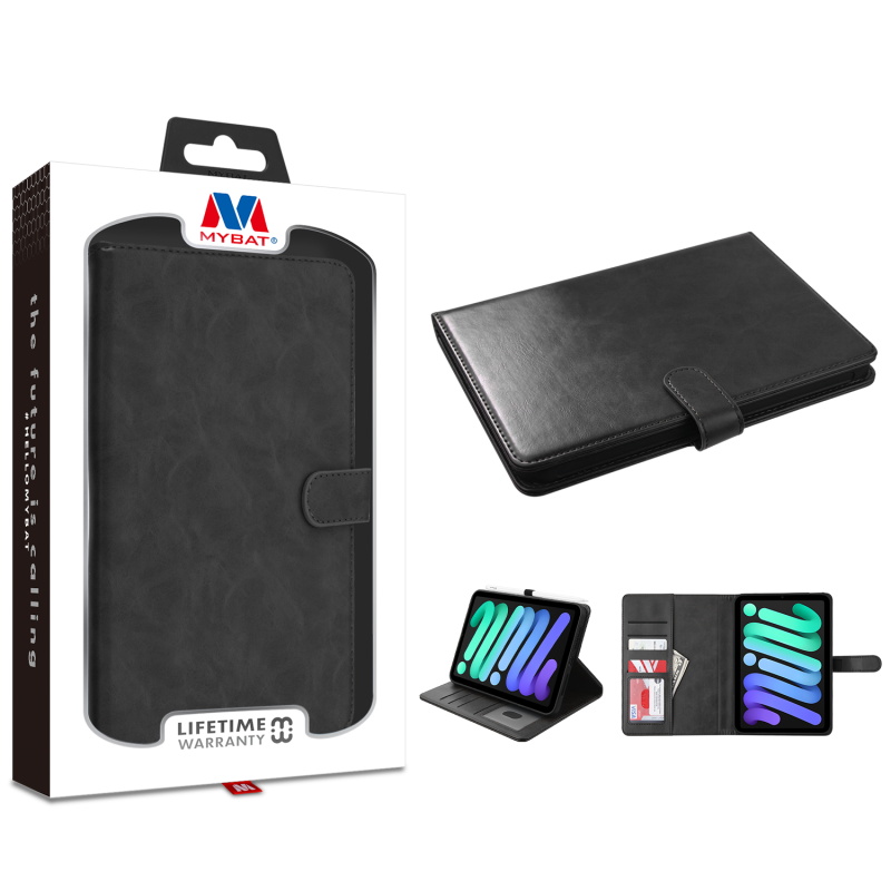 Picture of MyBat MyJacket Wallet Element Series for Apple iPad mini 6 (2021) / iPad mini 7 (2024) - Black