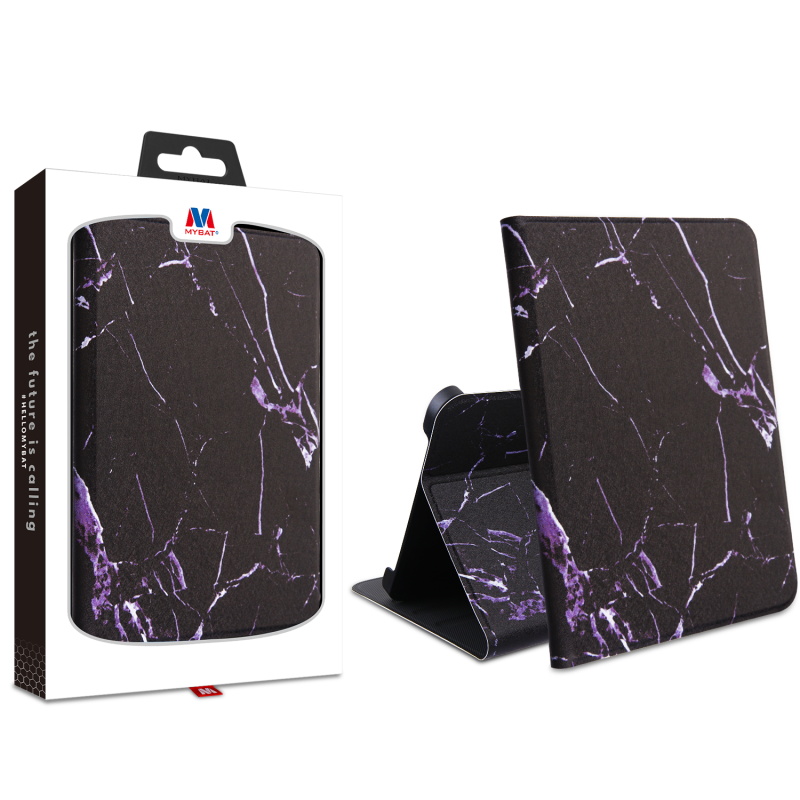 Picture of MyBat MyJacket Wallet for Apple iPad mini 6 (2021) / iPad mini 7 (2024) - Black / Marble