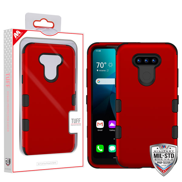 Picture of MyBat TUFF Series Case for Lg Harmony 4 - Red