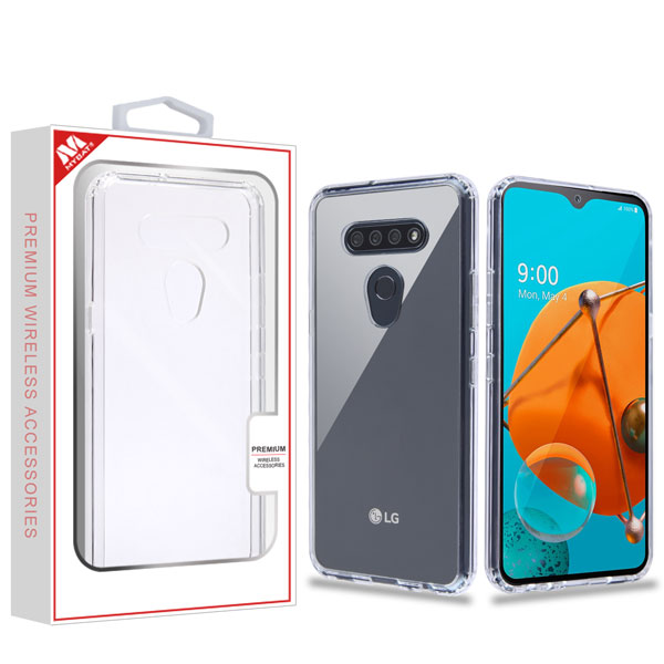 Picture of MyBat Sturdy Gummy Cover for Lg K51 / Reflect - Highly Transparent Clear / Transparent Clear