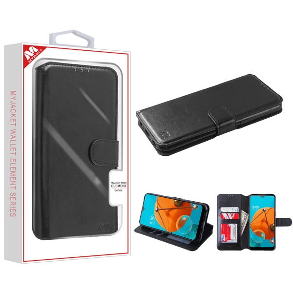 Picture of MyBat MyJacket Wallet Element Series for Lg K51 / Reflect - Black