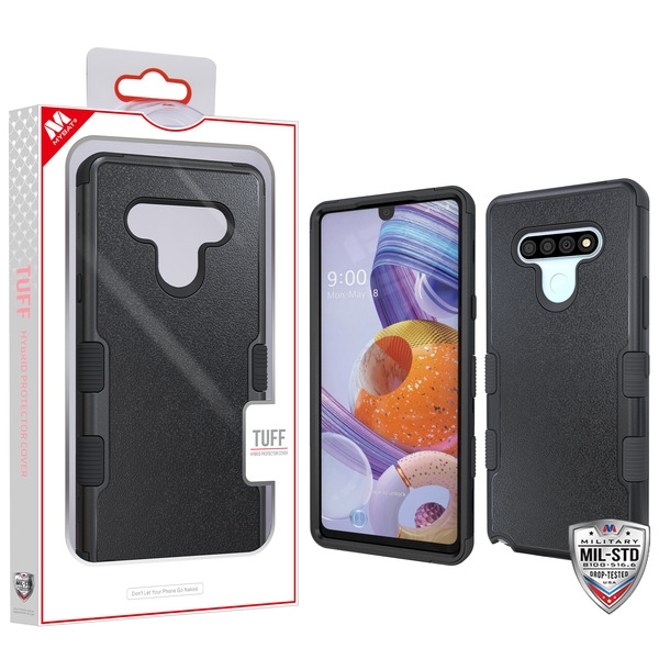 Picture of MyBat TUFF Series Case for Lg Stylo 6 - Natural Black / Black