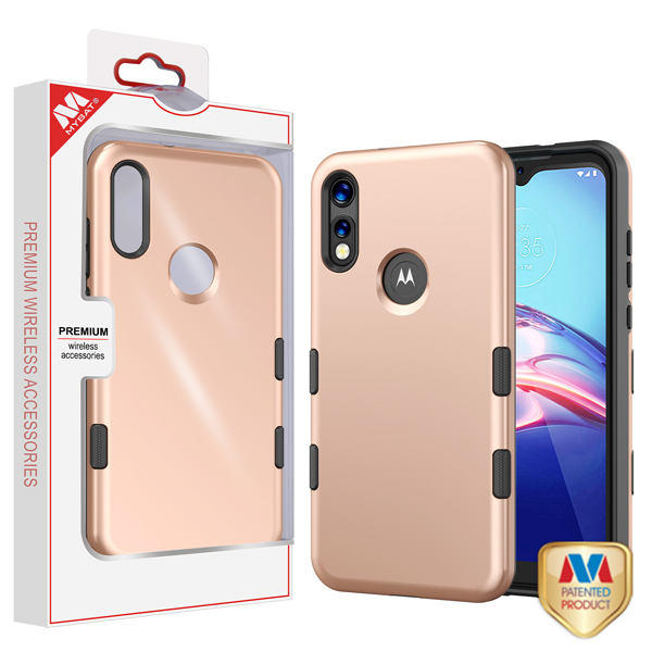 Picture of MyBat TUFF Subs Series Case for Motorola Moto E (2020) / Moto E7 (2020) - Rose Gold