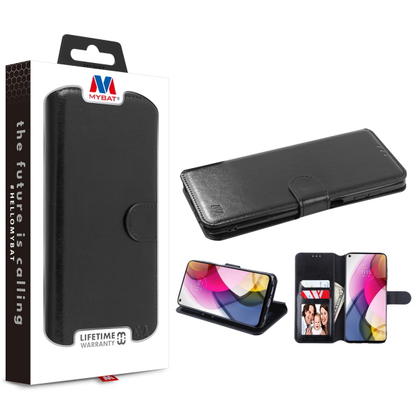 Picture of MyBat MyJacket Wallet Element Series for Motorola Moto G Stylus (2021) - Black