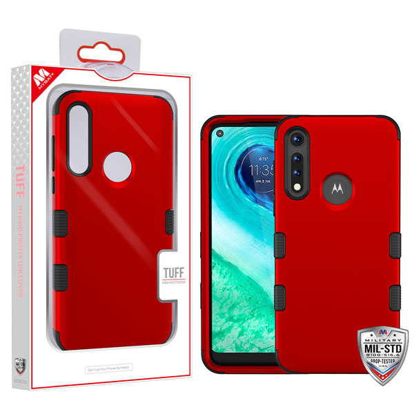 Picture of MyBat TUFF Series Case for Motorola Moto G Stylus - Red